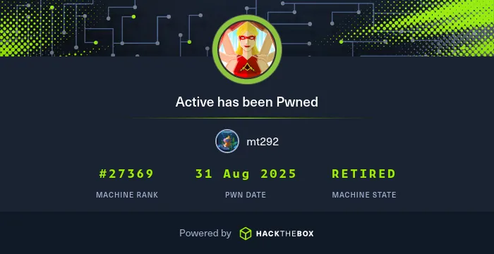 Active HTB Walkthrough: GPP Password Exploitation and Kerberoasting